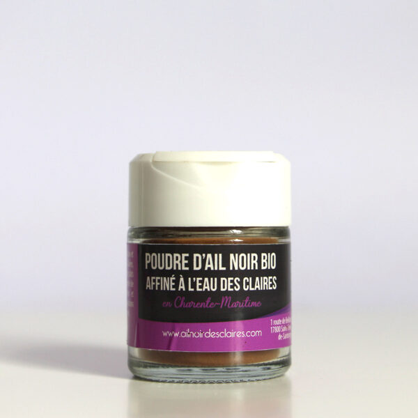 Poudre d’Ail Noir Bio